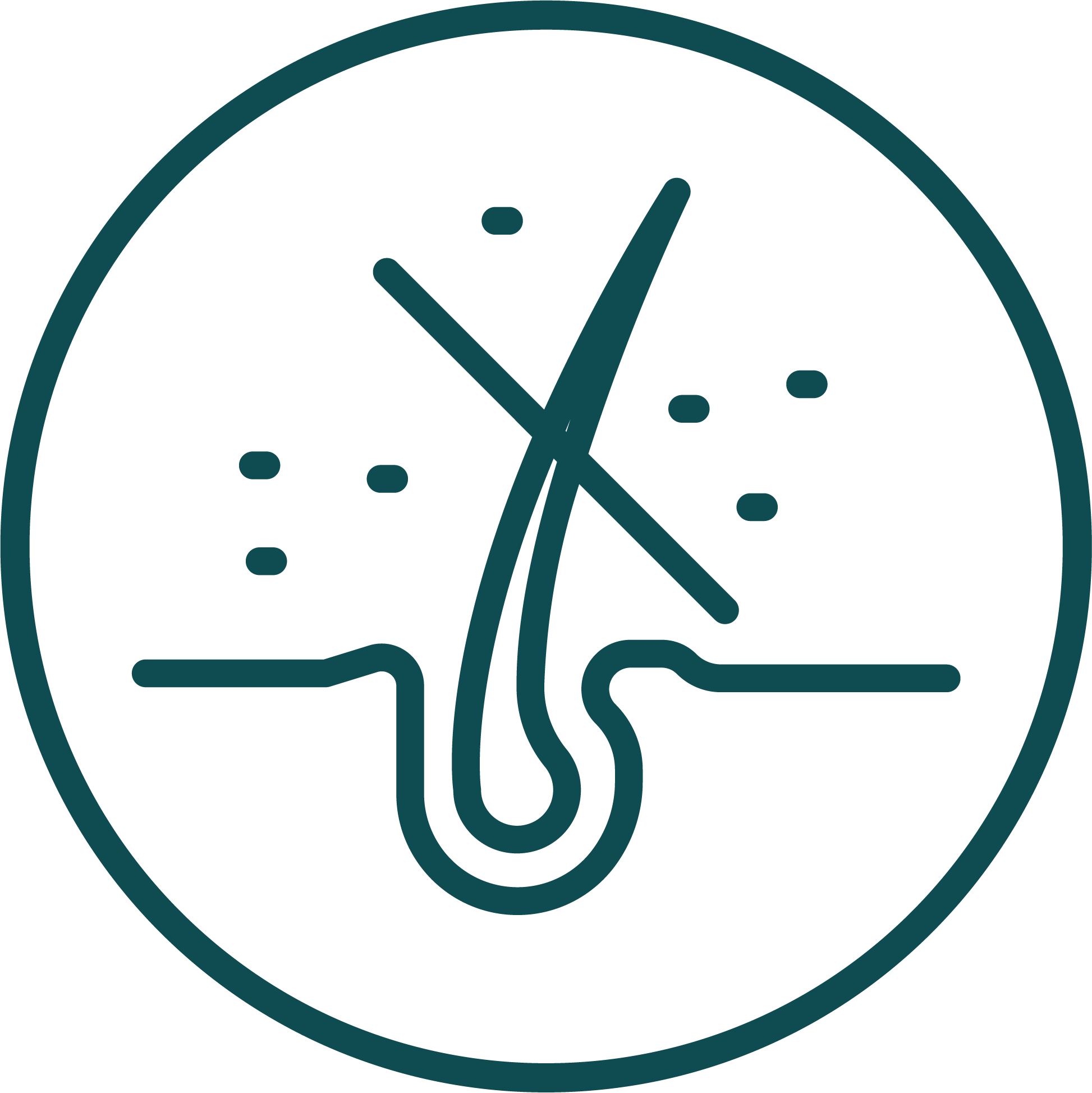 Bye les <br> pellicules