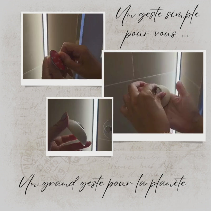 Porte-savon magnétique mural